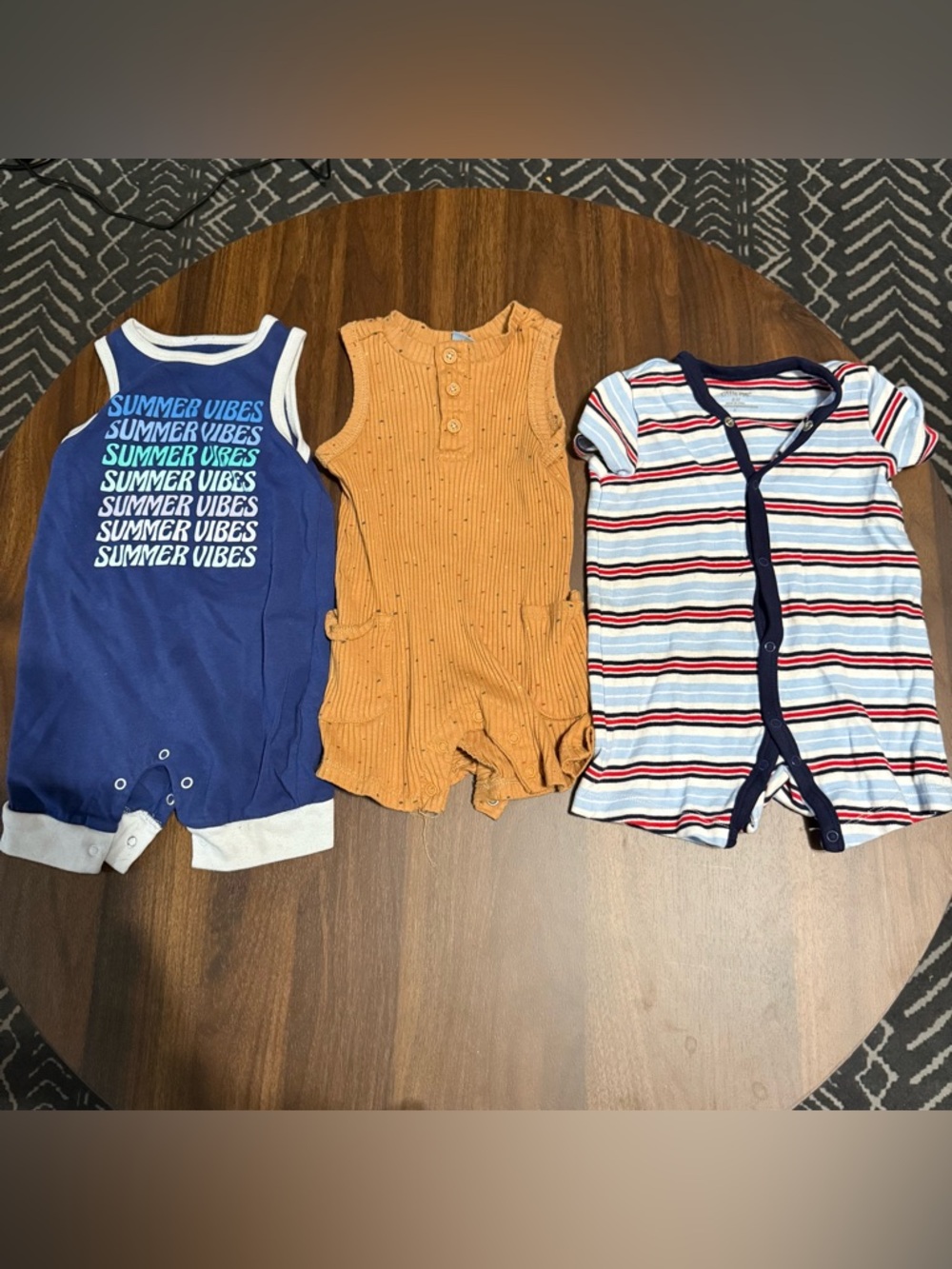Baby boy romper bundle
